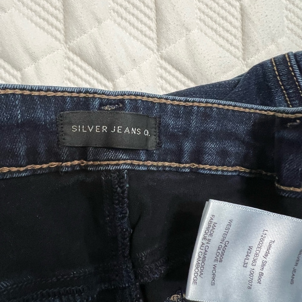 Silver Jeans Dark Indigo Slim Bootcut